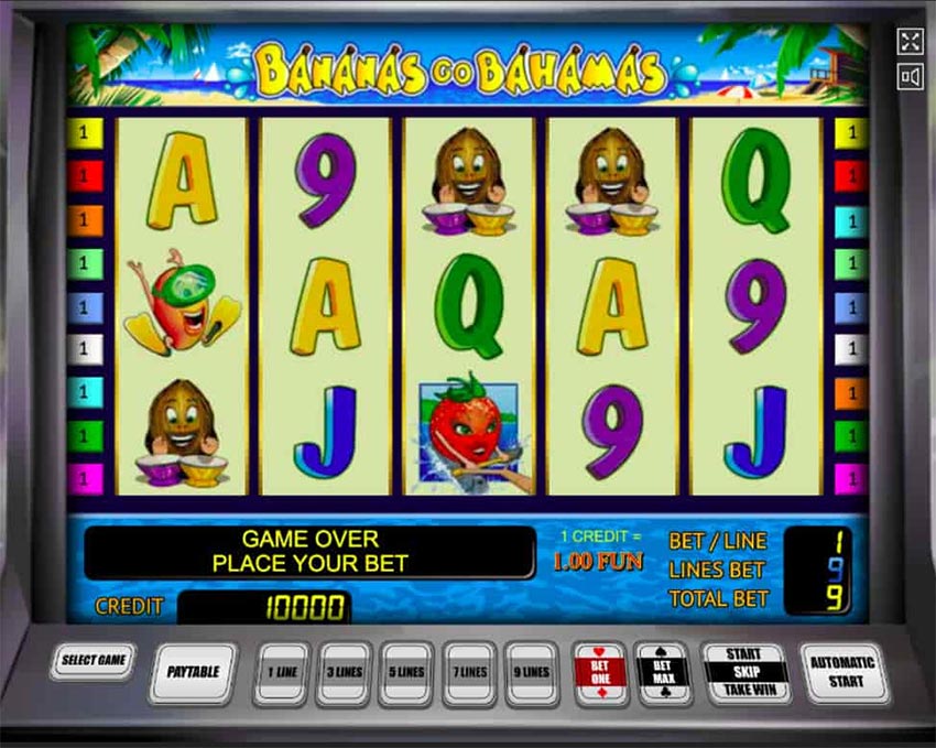 Bananas go Bahamas игровой автомат. 