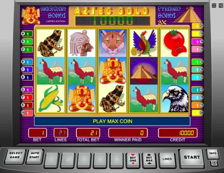 Aztec Gold Игровой автомат. 
