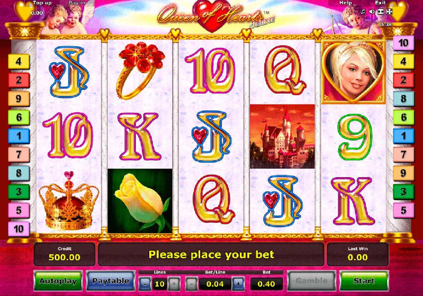 Queen of Hearts игровой автомат. 